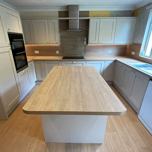 Tewkesbury style Kitchen Installation on the Isle of Man